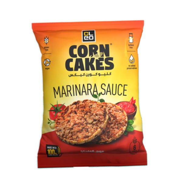 Cleo Corn Cakes Marinara Sauce - 36gm