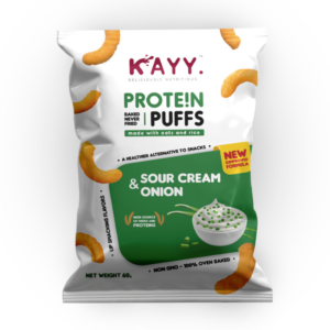 Kayy Protein Puffs Sour Cream & onion