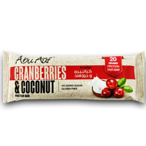 Abu Auf Protein Bar CranBerries & Coconut