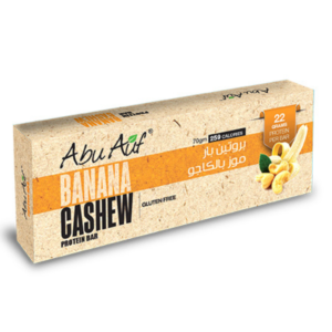 Abu Auf Protein Bar Banana with Cashew