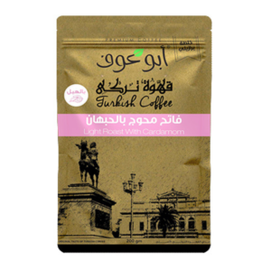 Abu Auf Light Roasted Blended Brazilian Coffee - 200 gm