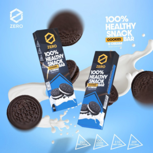 Zero Healthy Snack Bar Cookies & Cream